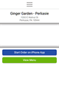Mobile Screenshot of gingergardenperkasie.com